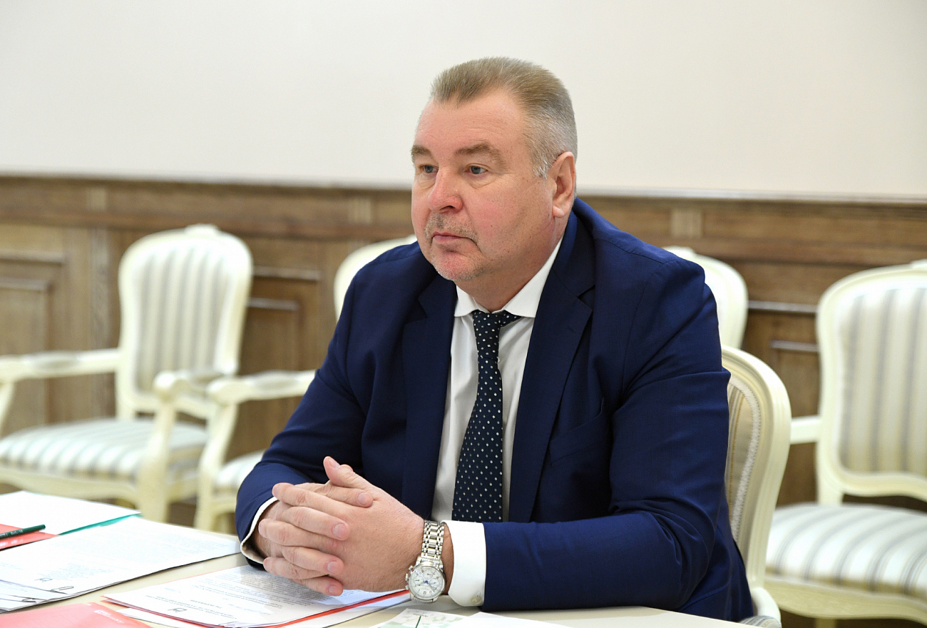 Губернатор Руденя встретился с Андреем Зайцевым