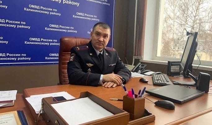В Калининском районе новый начальник полиции