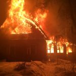 Трагедия в Калининском районе, на пожаре погибла женщина