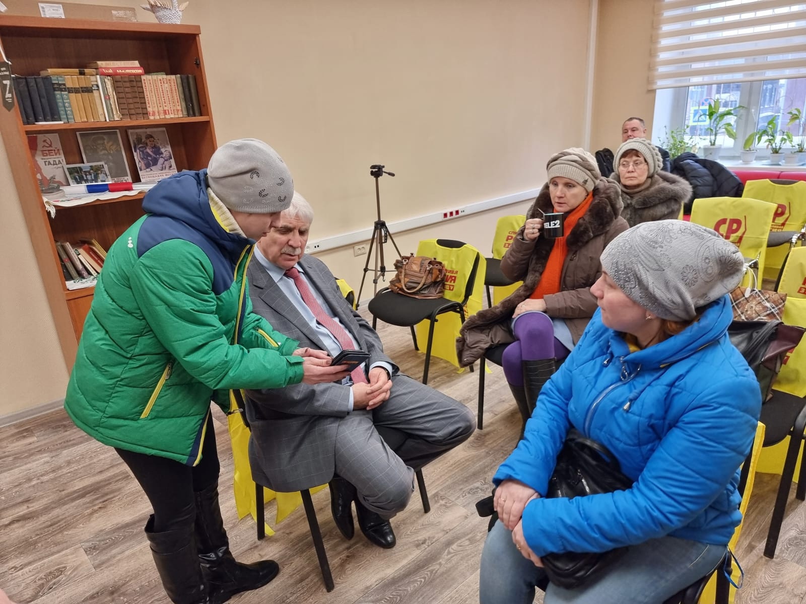Кипеш  к приезду Чепы