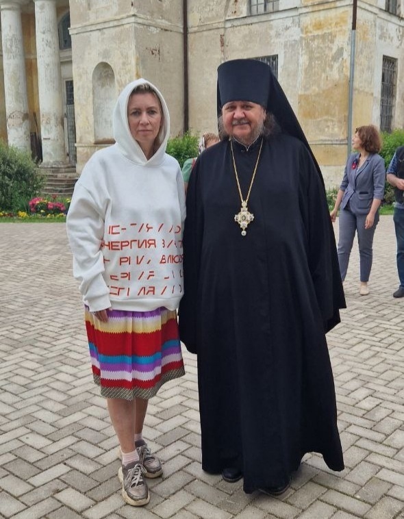 Мария Захарова ушла в монастырь